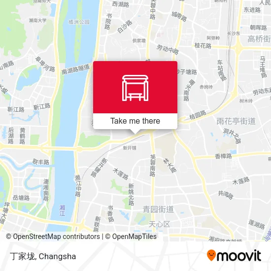 丁家垅 map