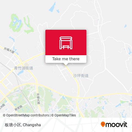 板塘小区 map