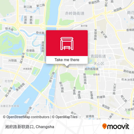 湘府路新联路口 map