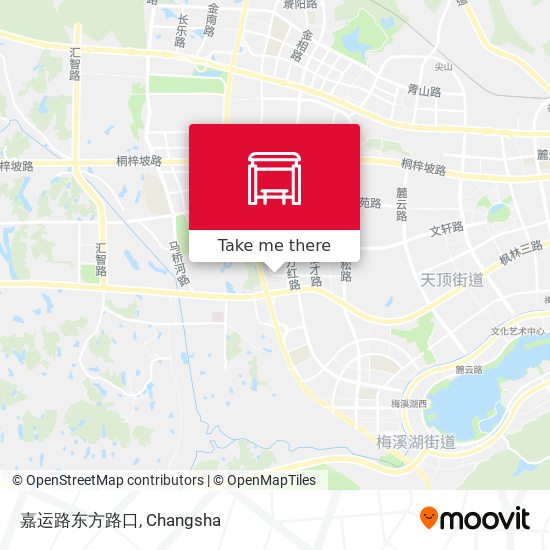 嘉运路东方路口 map