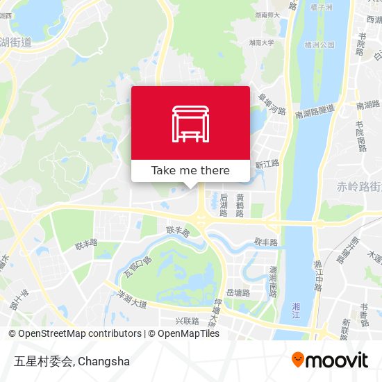 五星村委会 map
