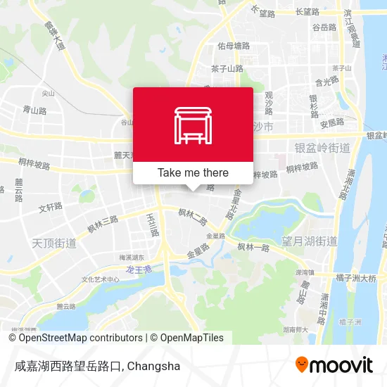 咸嘉湖西路望岳路口 map