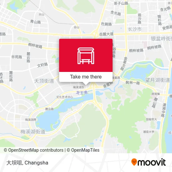 大坝咀 map