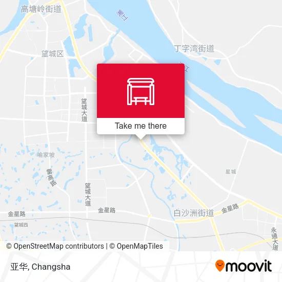 亚华 map