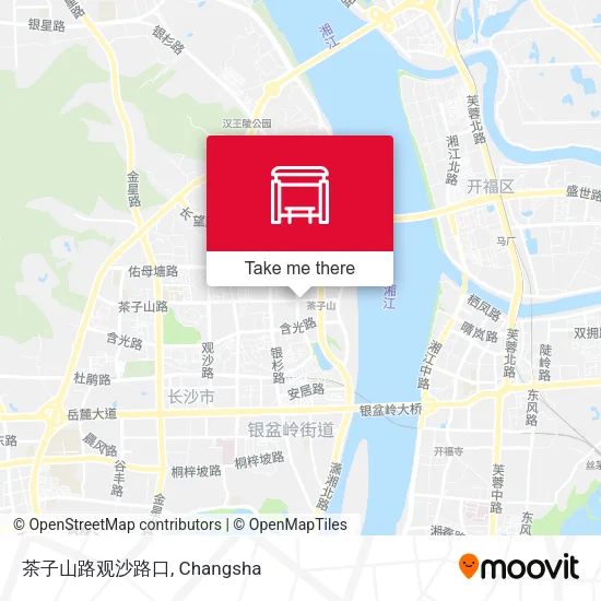 茶子山路观沙路口 map