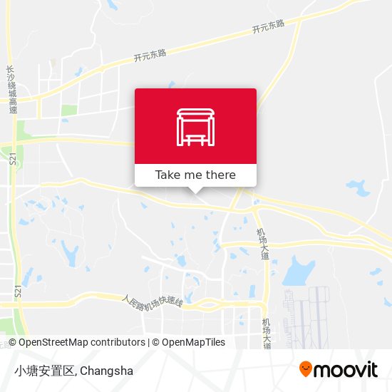小塘安置区 map