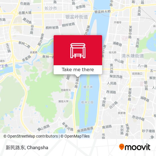 新民路东 map