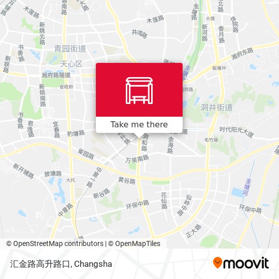 汇金路高升路口 map