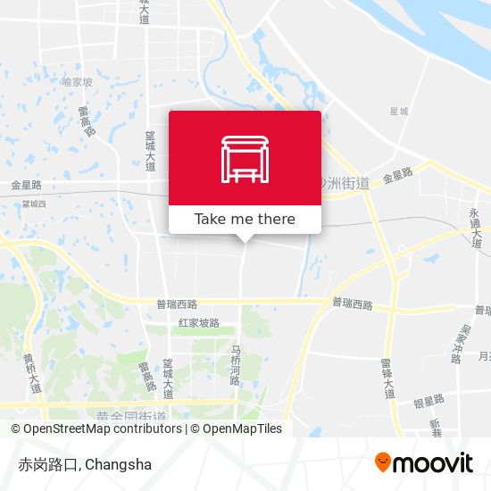赤岗路口 map