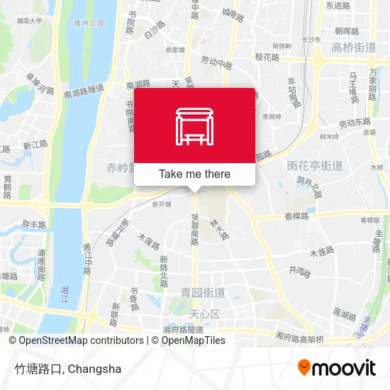 竹塘路口 map