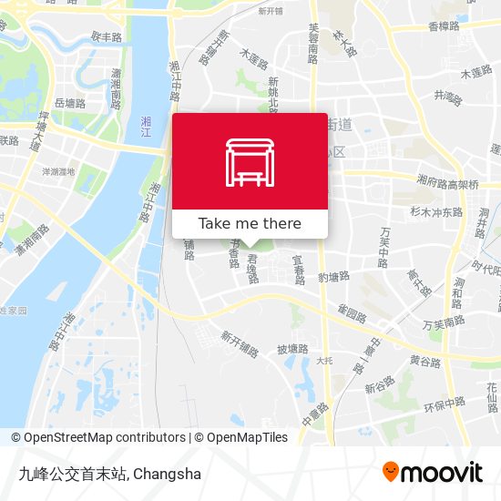 九峰公交首末站 map