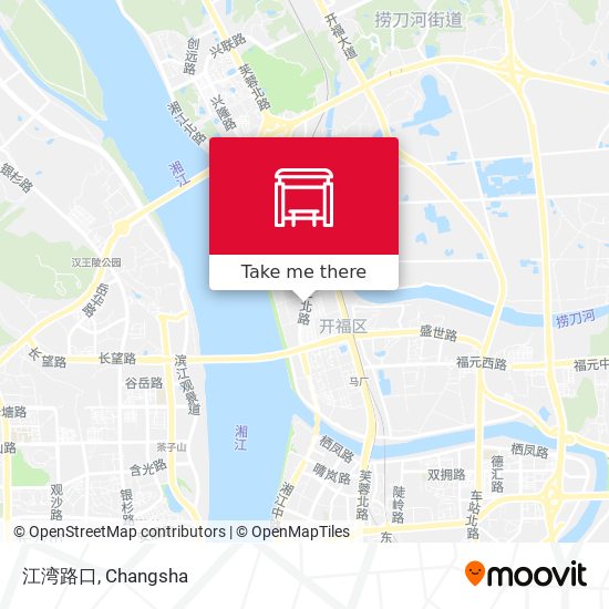 江湾路口 map