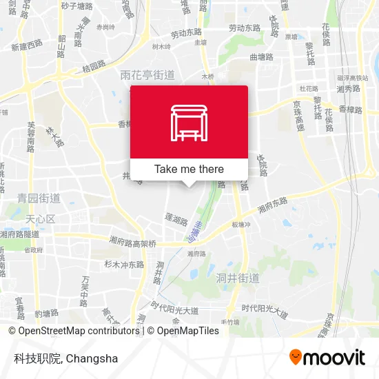 科技职院 map
