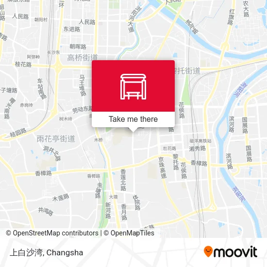 上白沙湾 map