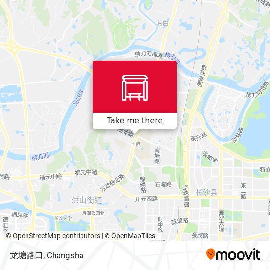 龙塘路口 map