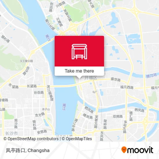 凤亭路口 map