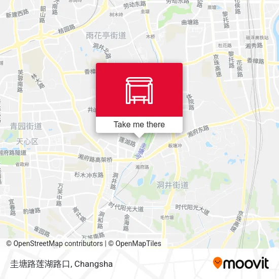 圭塘路莲湖路口 map