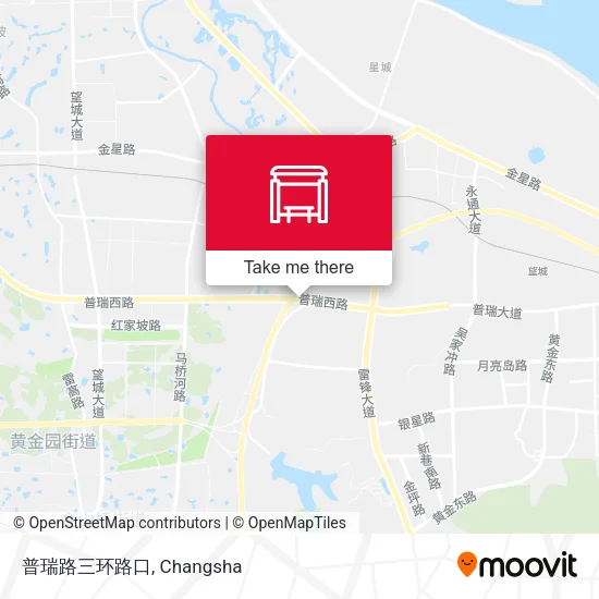 普瑞路三环路口 map