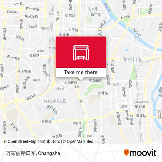 万家丽路口东 map