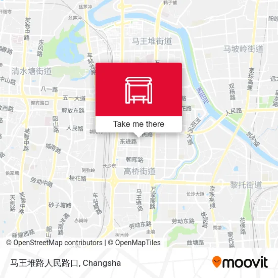 马王堆路人民路口 map