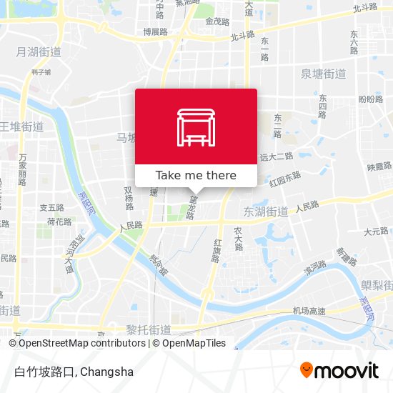 白竹坡路口 map