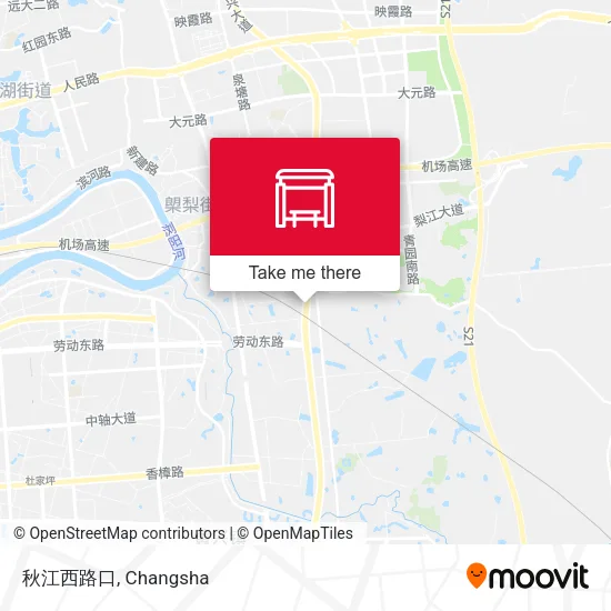 秋江西路口 map