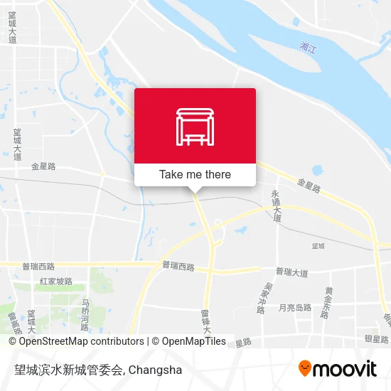 望城滨水新城管委会 map