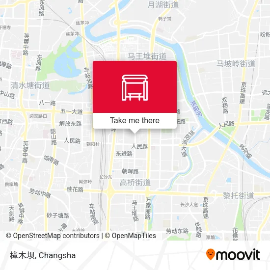 樟木坝 map