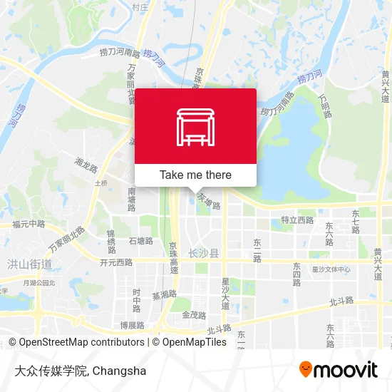 大众传媒学院 map