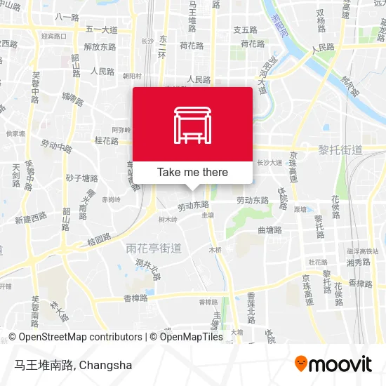 马王堆南路 map