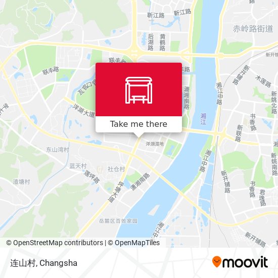 连山村 map