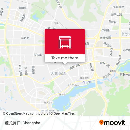 麓龙路口 map
