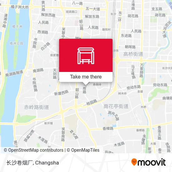 长沙卷烟厂 map