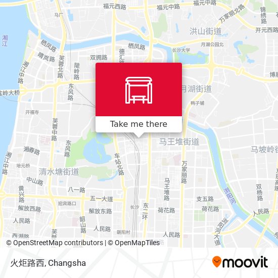 火炬路西 map