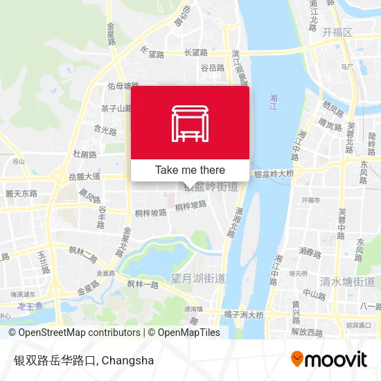 银双路岳华路口 map