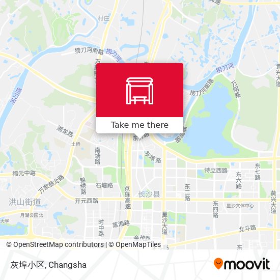 灰埠小区 map