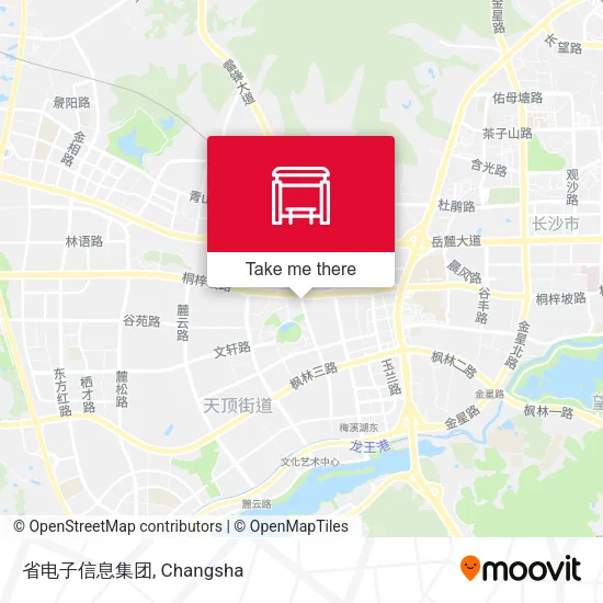 省电子信息集团 map