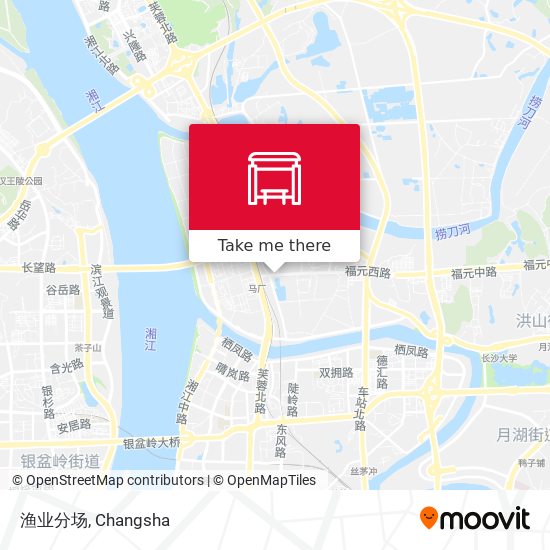 渔业分场 map