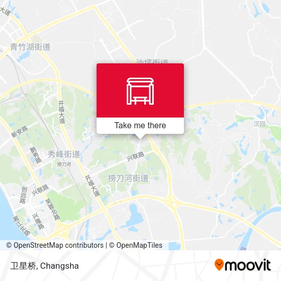 卫星桥 map