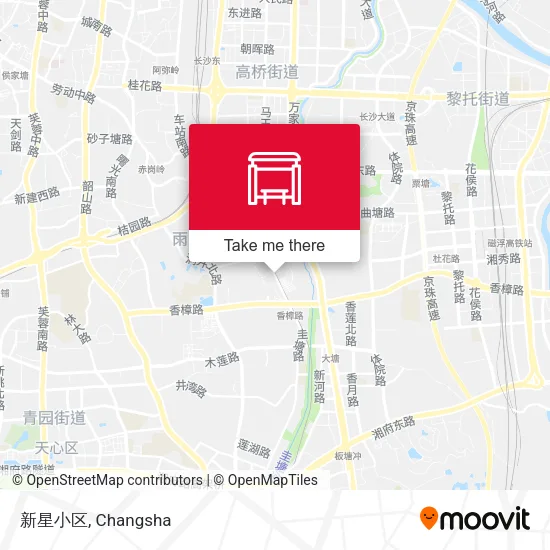 新星小区 map