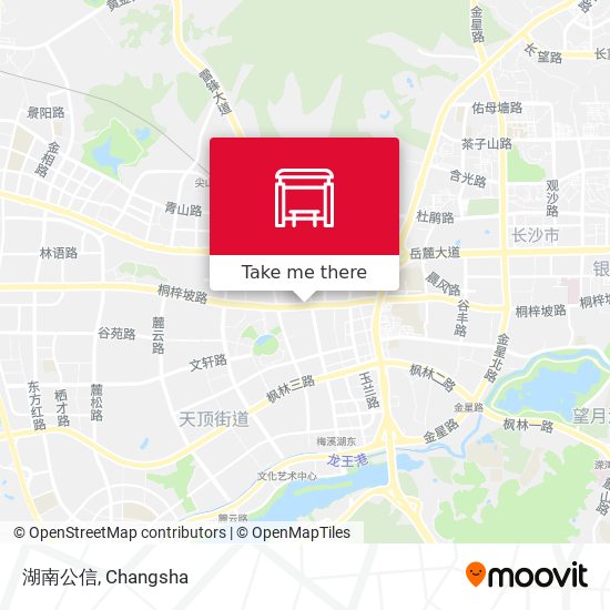 湖南公信 map