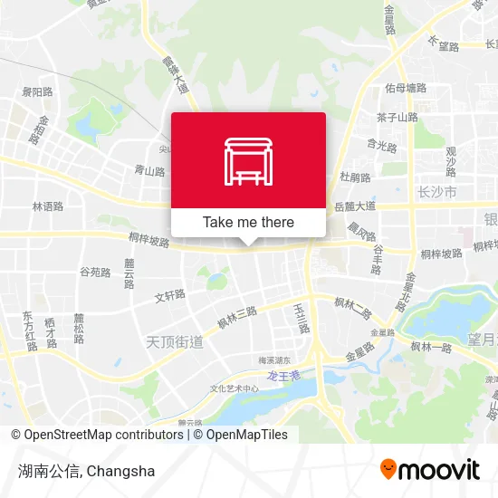 湖南公信 map