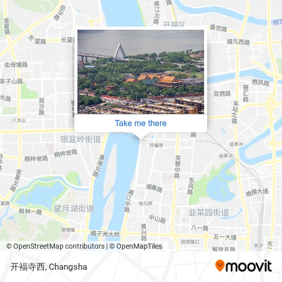 开福寺西 map