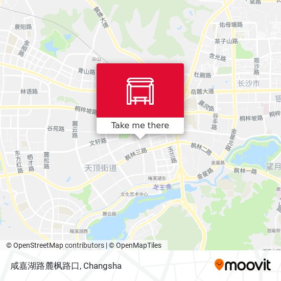 咸嘉湖路麓枫路口 map