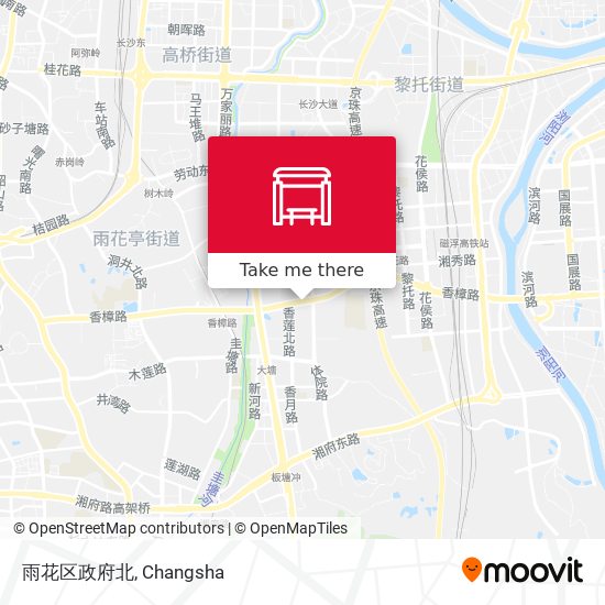 雨花区政府北 map