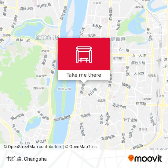 书院路 map