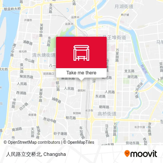 人民路立交桥北 map