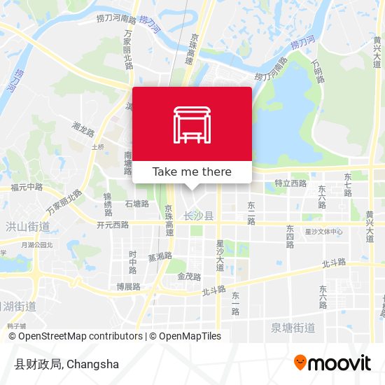县财政局 map