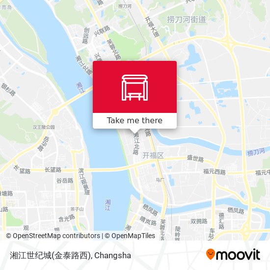 湘江世纪城(金泰路西) map
