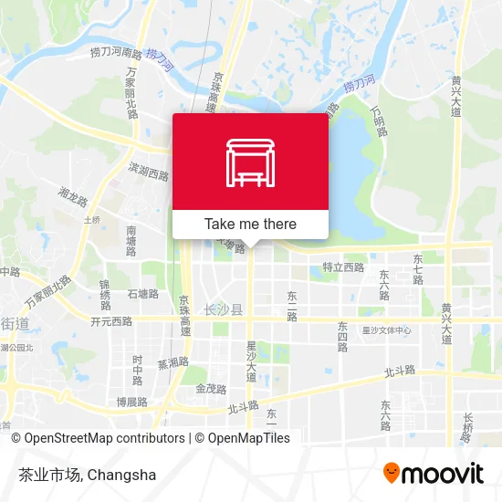 茶业市场 map